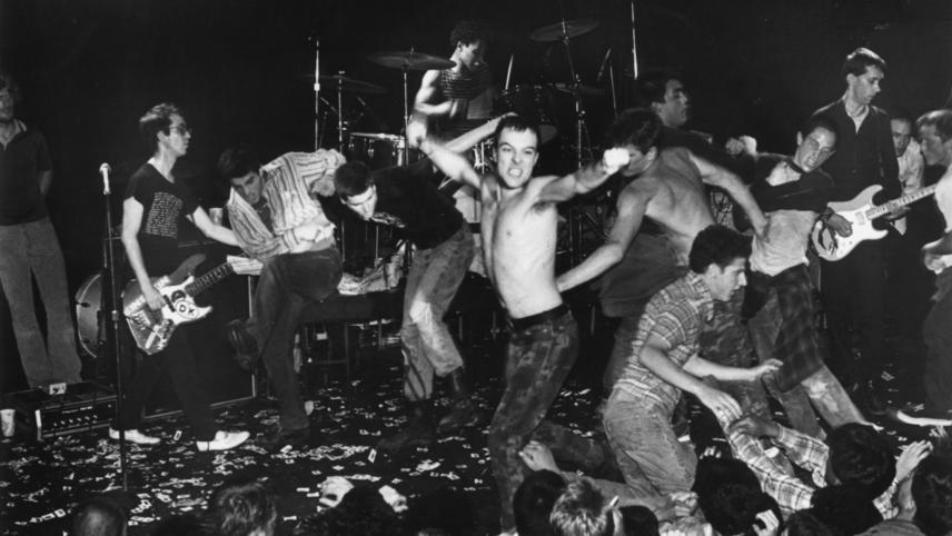 photograph by Edward Colver - Dead Kennedys