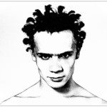 portraits of Flea of the Red Hot Chili Peppers 1984
