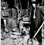 Alice Cooper photo by Edward Colver in the entryway to my old studio 1987